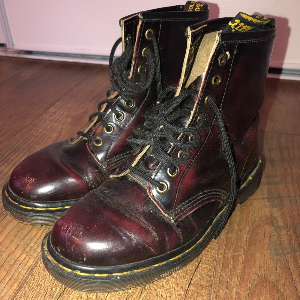 Vintage Oxblood Doc Martens
